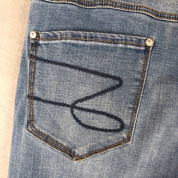 Seven7 Women's Size 16 Tummyless High Rise Skinny Jeans - Picture 5 of 10